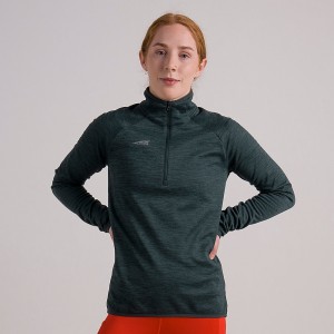 Altra CORE 1/2 ZIP Pullover Dame Grøn | AL0391M04