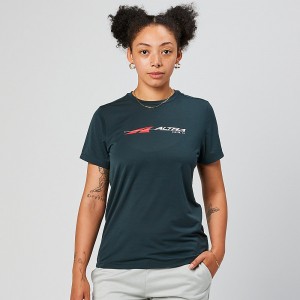 Altra EVERYDAY PERFORMANCE SHORT SLEEVE T-Shirt Dame Sort | AL7468V74