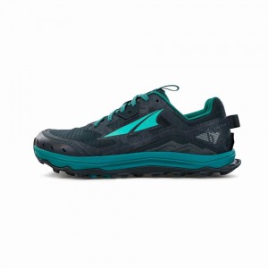 Altra LONE PEAK 6 Trailsko Dame Sort Grøn | AL4369Z42