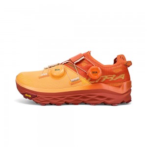 Altra MONT BLANC BOA Trailsko Herre Gul Orange | AL2579U67