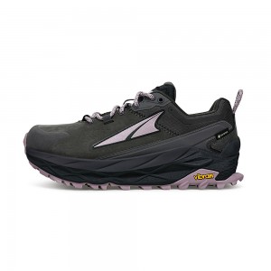 Altra OLYMPUS 5 HIKE LOW GTX Trailsko Dame Grå Sort | AL6431X26