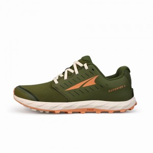 Altra SUPERIOR 5 Løbesko Dame Olivengrøn | AL8946H32