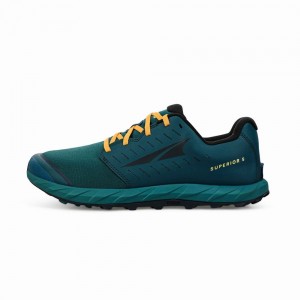 Altra SUPERIOR 5 Trailsko Herre Grøn | AL2065W50