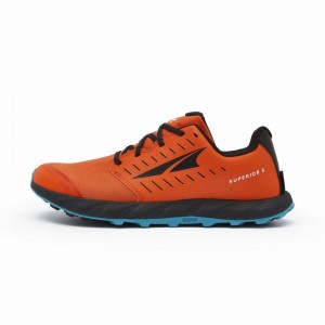 Altra SUPERIOR 5 Trailsko Herre Orange Sort | AL9658V35