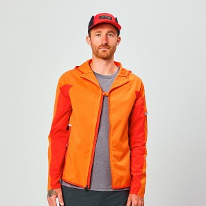 Altra TRAIL WIND Jakker Herre Rød Orange | AL0817G26