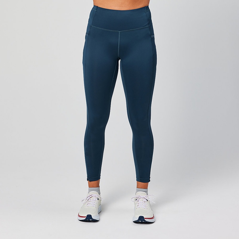 Altra CORE CROP Tights Dame Blå | AL3486R46