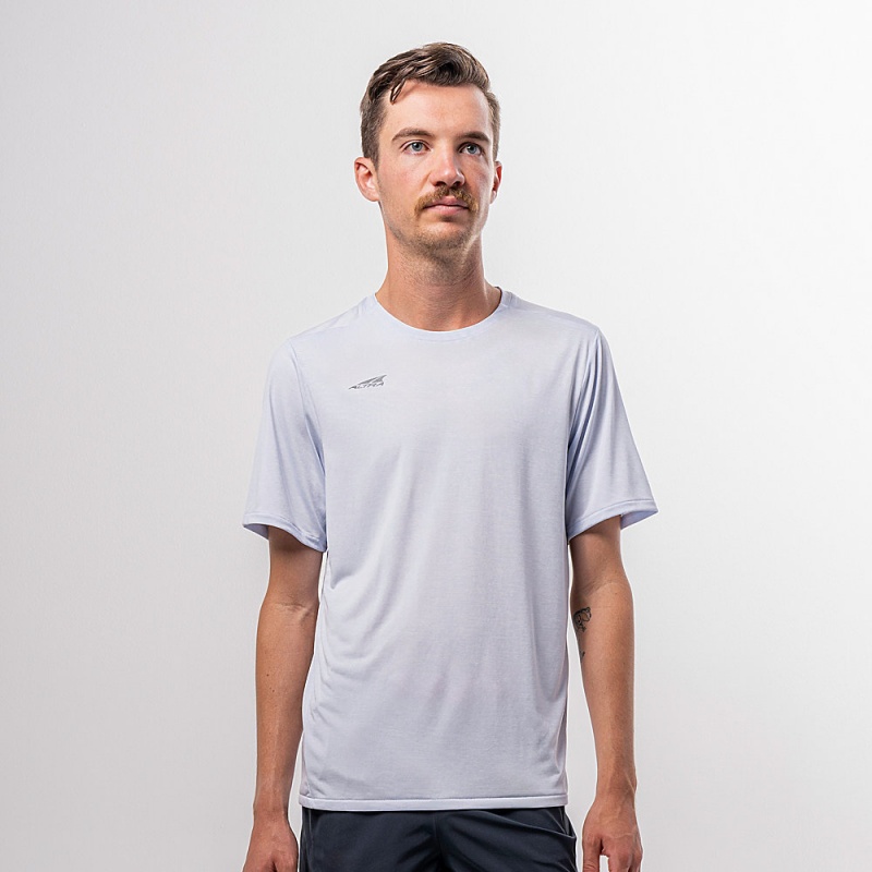 Altra CORE SHORT SLEEVE TEE T-Shirt Herre Lyseblå | AL1028W76