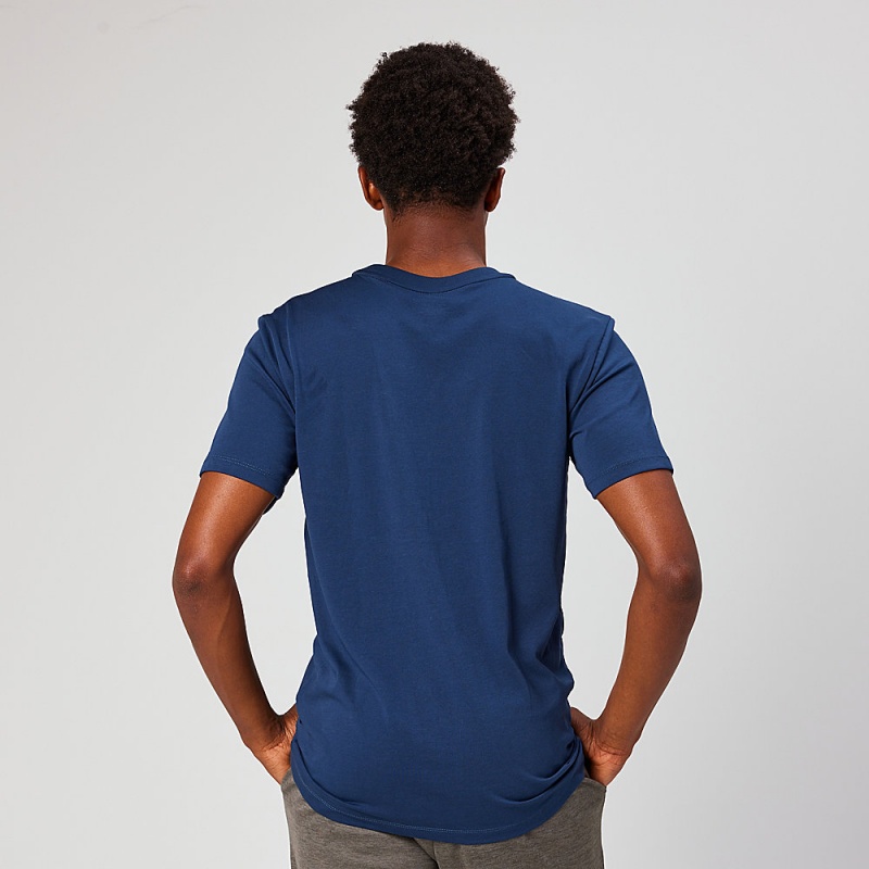 Altra EVERYDAY RECYCLED TEE T-Shirt Herre Blå | AL8795P80