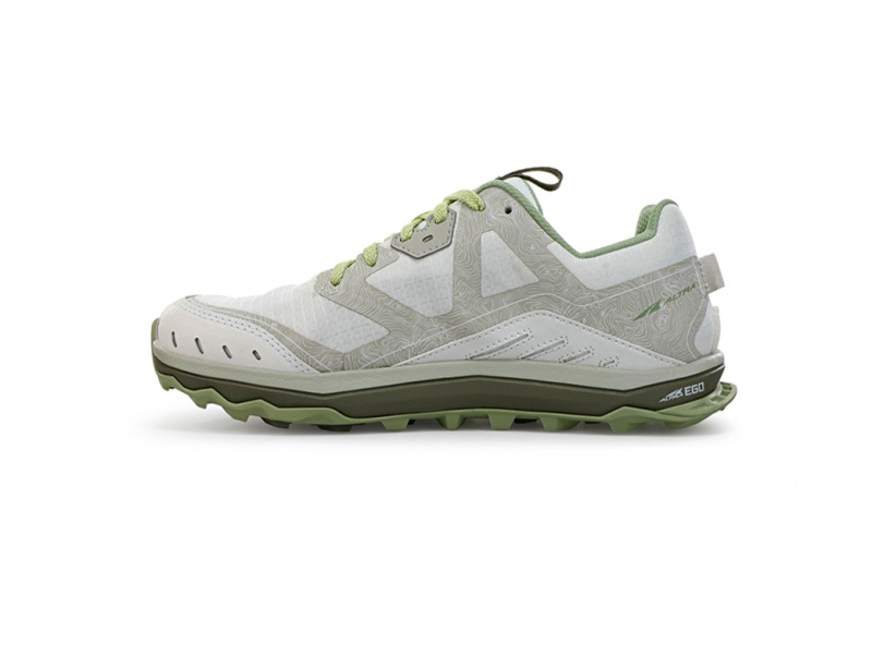 Altra LONE PEAK 6 Trailsko Dame Hvide Grøn | AL5308K48