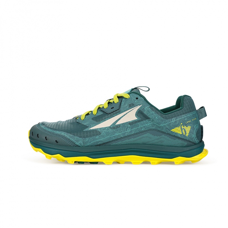 Altra LONE PEAK 6 Trailsko Herre Grøn | AL6180T23