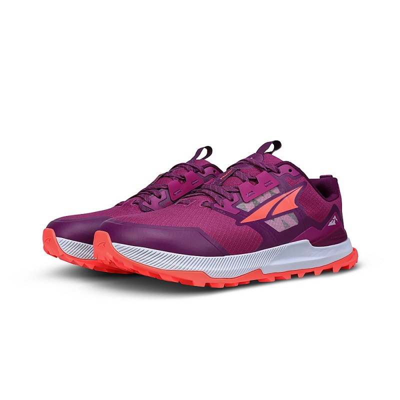 Altra LONE PEAK 7 Trailsko Dame Lilla Orange | AL5062U04