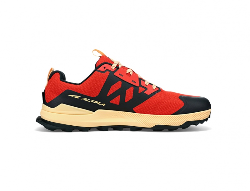 Altra LONE PEAK 7 Trailsko Herre Rød Orange | AL3548J21