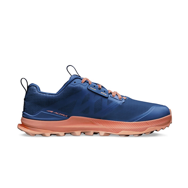 Altra LONE PEAK 8 Trailsko Dame Mørkeblå Koral | AL2386G65