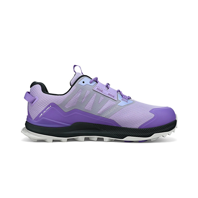 Altra LONE PEAK ALL-WTHR LOW 2 Trailsko Dame Grå Lilla | AL7895W97