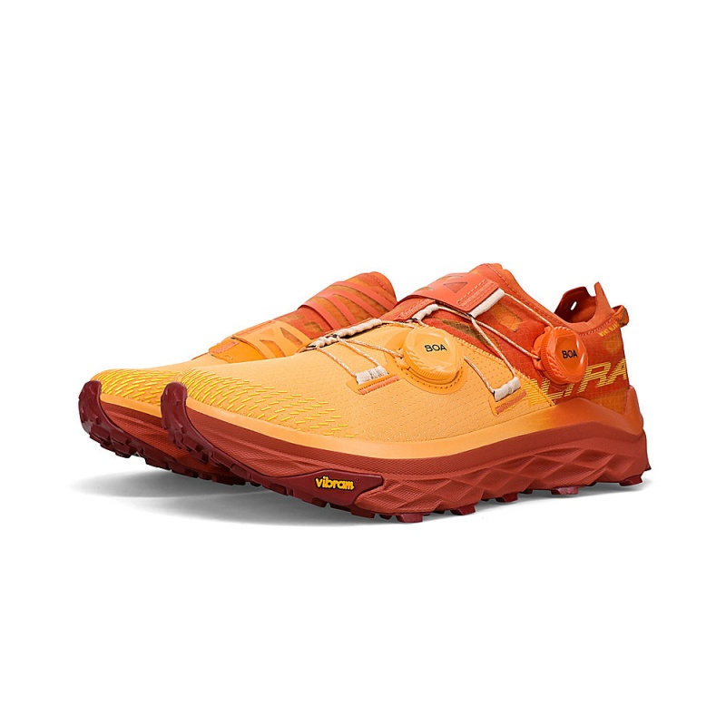 Altra MONT BLANC BOA Trailsko Dame Gul Orange | AL3469T07