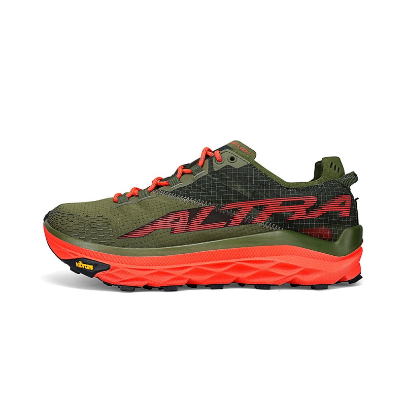 Altra MONT BLANC Trailsko Herre Olivengrøn | AL1742D24