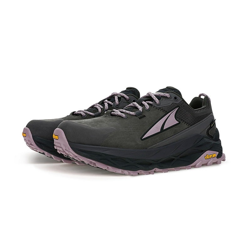 Altra OLYMPUS 5 HIKE LOW GTX Trailsko Dame Grå Sort | AL6431X26