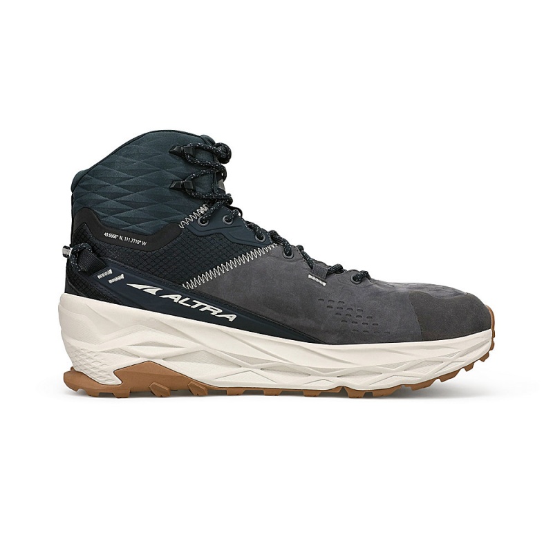 Altra OLYMPUS 5 HIKE MID GTX Vandrestøvler Herre Sort Grå | AL3190Y69