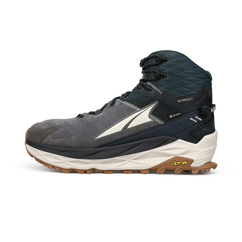 Altra OLYMPUS 5 HIKE MID GTX Vandrestøvler Herre Sort Grå | AL3190Y69