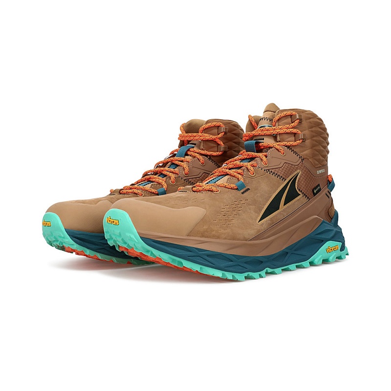 Altra OLYMPUS 5 HIKE MID GTX Vandrestøvler Herre Brune | AL7456P37