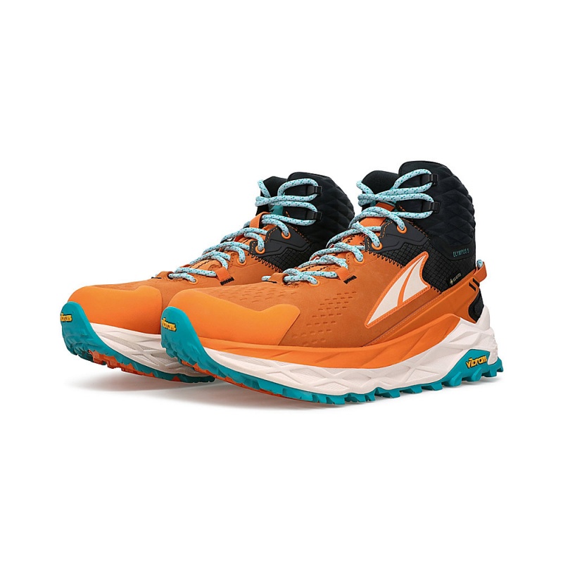 Altra OLYMPUS 5 HIKE MID GTX Vandrestøvler Dame Orange Grå | AL3256A68