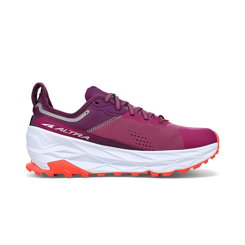 Altra OLYMPUS 5 Trailsko Dame Lilla Orange | AL0869Q49