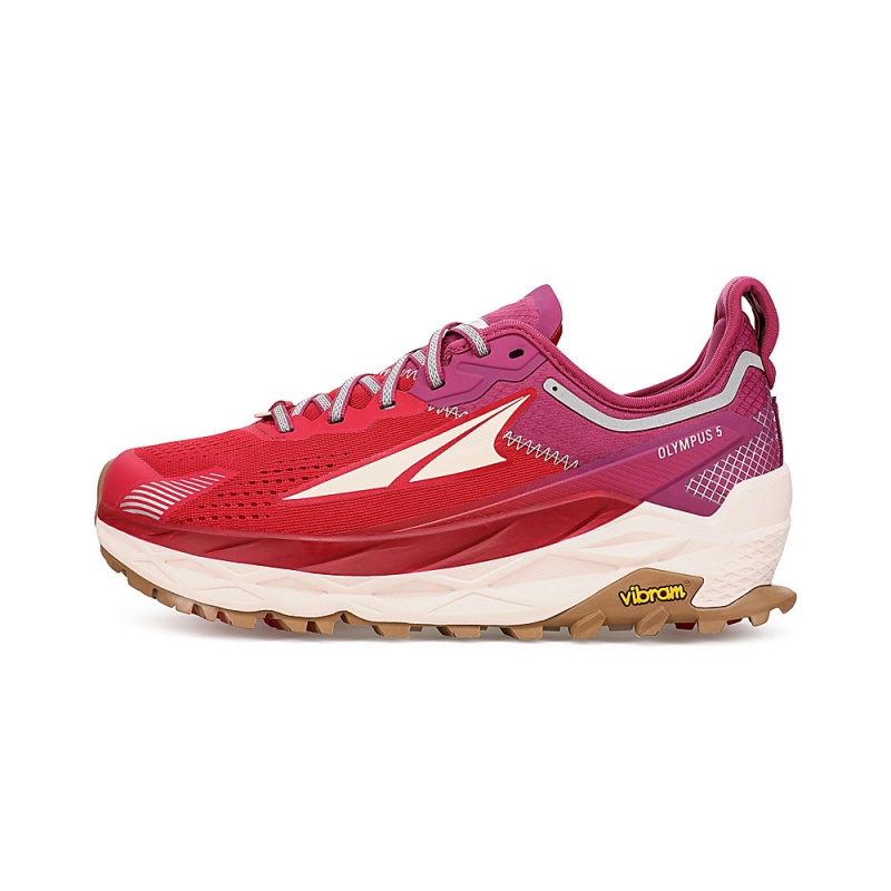 Altra OLYMPUS 5 Trailsko Dame Rød Lyserød | AL8962T01