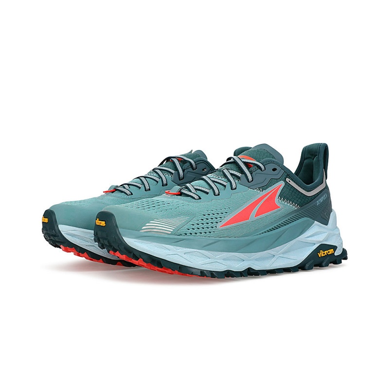 Altra OLYMPUS 5 Trailsko Dame Turkis | AL1860N87