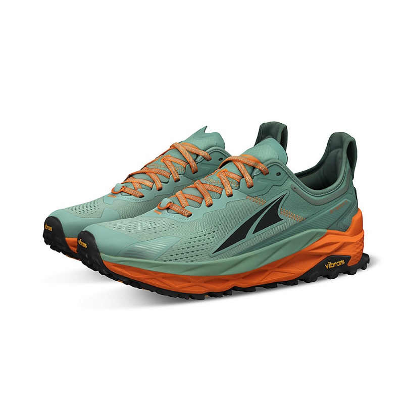 Altra OLYMPUS 5 Trailsko Herre Grå Orange | AL3206J53