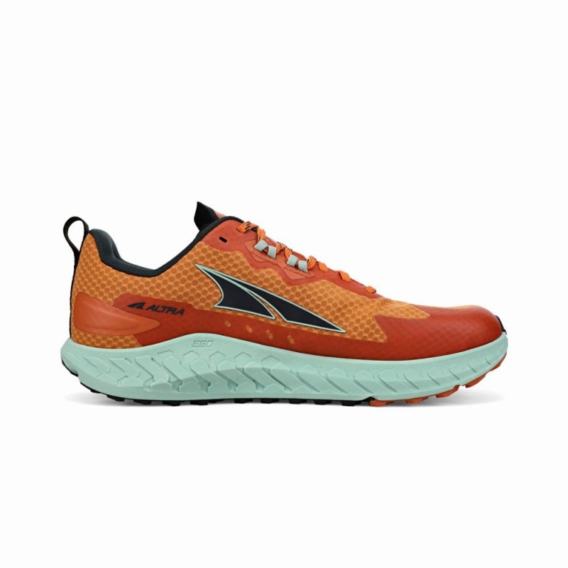 Altra OUTROAD Trailsko Herre Grøn Orange | AL4215E43