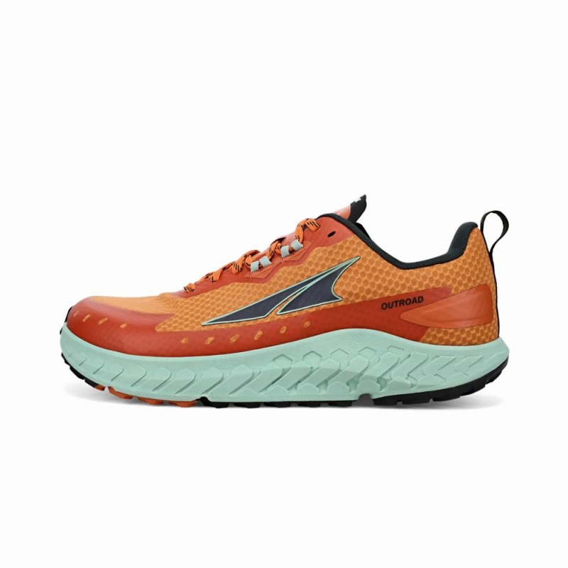 Altra OUTROAD Trailsko Herre Grøn Orange | AL4215E43