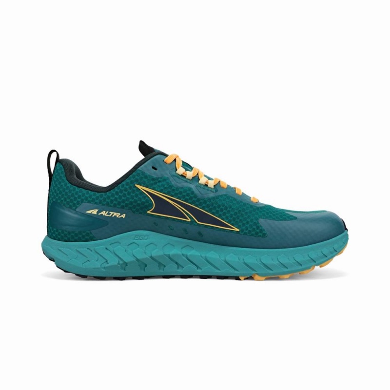 Altra OUTROAD Trailsko Herre Grøn | AL2190W52