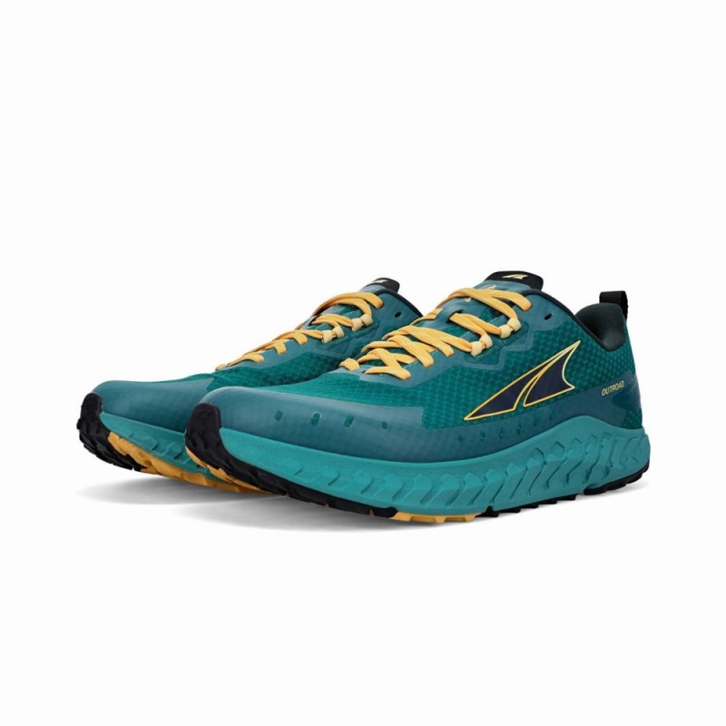 Altra OUTROAD Trailsko Herre Grøn | AL2190W52