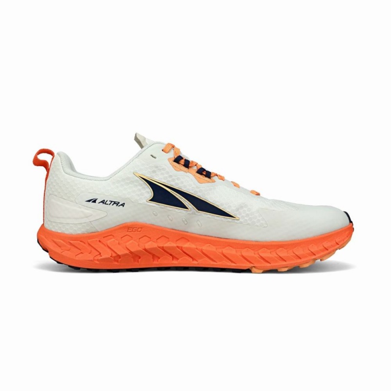 Altra OUTROAD Trailsko Herre Hvide Orange | AL1987R94