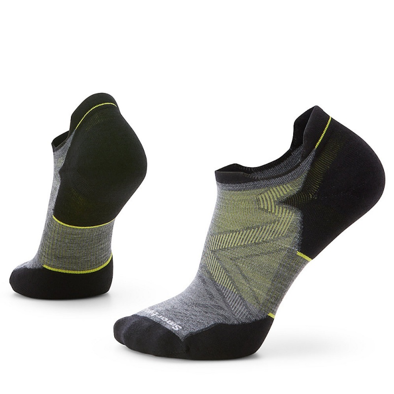 Altra SMARTWOOL RUN TARGETED CUSHION LOW ANKLE Sokker Herre Grå | AL0728K51