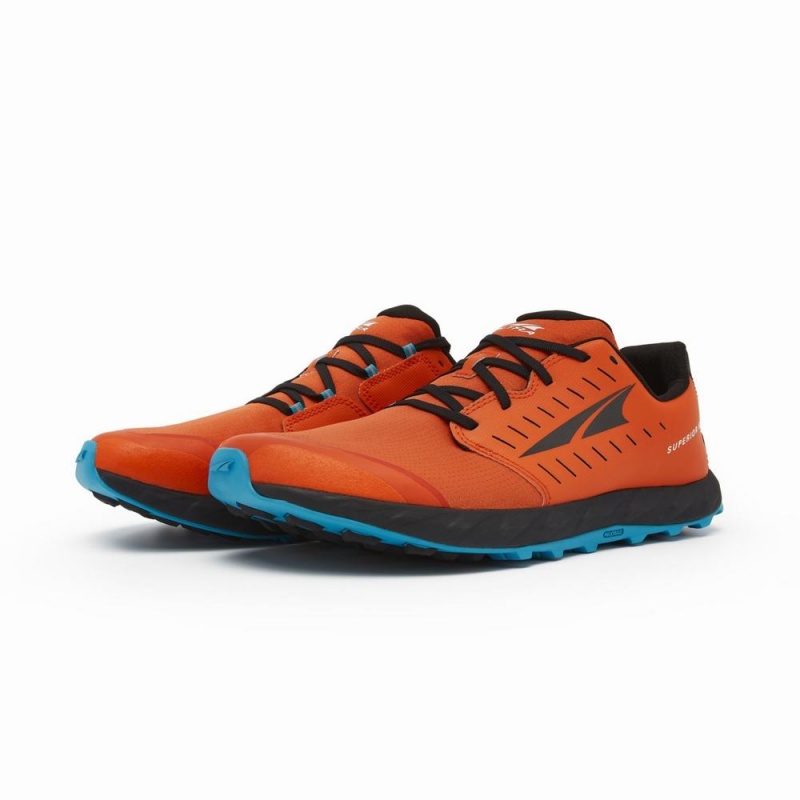 Altra SUPERIOR 5 Trailsko Herre Orange Sort | AL9658V35