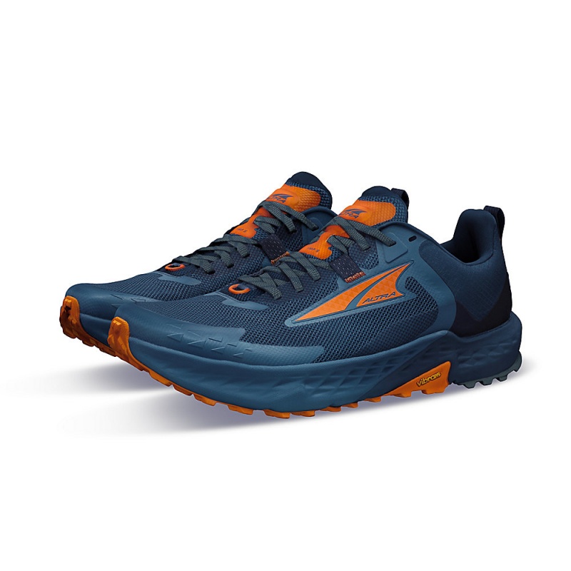 Altra TIMP 5 Trailsko Herre Blå Orange | AL5094E36