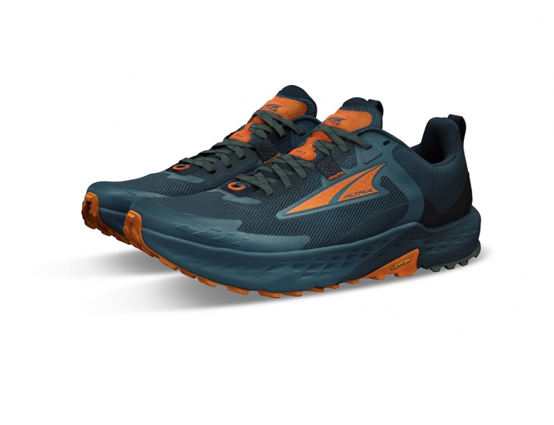 Altra TIMP 5 Trailsko Herre Blå Orange | AL1489R10