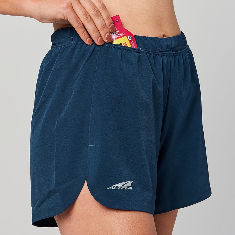 Altra TRAIL STASH Shorts Dame Mørkeblå | AL1209J31