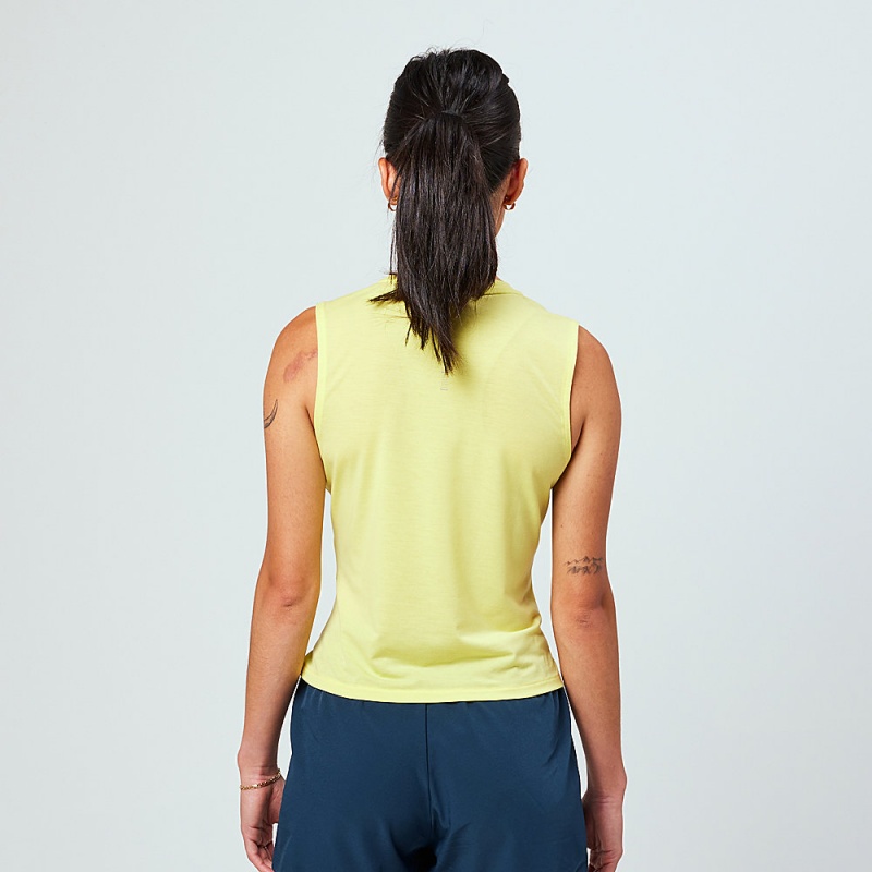 Altra TRAIL Tank Top Dame Gul | AL7591J93