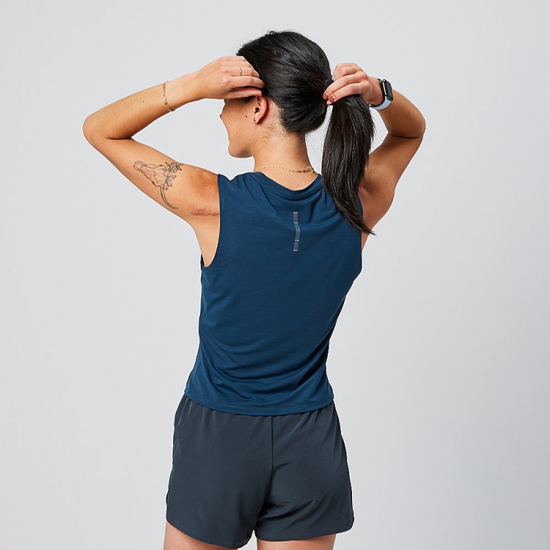 Altra TRAIL Tank Top Dame Mørkeblå | AL7136K51