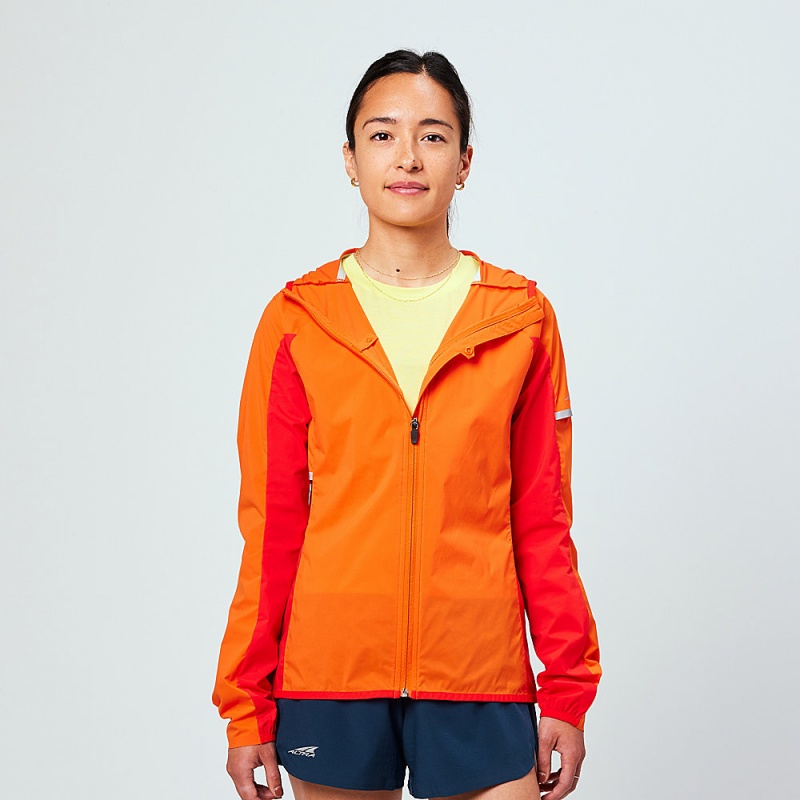 Altra TRAIL WIND Jakker Dame Rød Orange | AL5346Q64