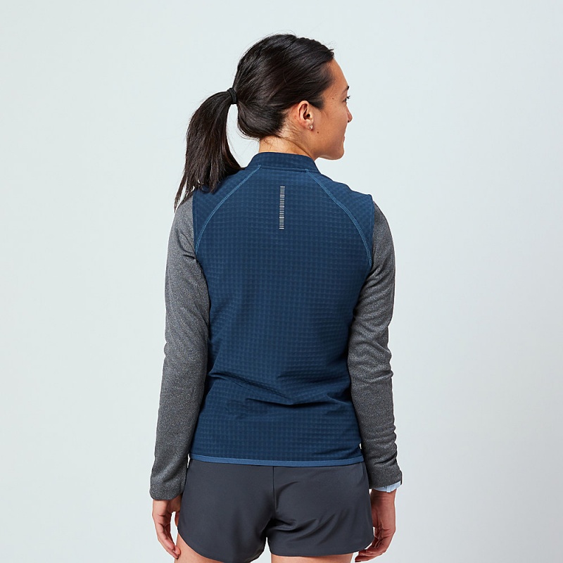 Altra TRAIL WIND VEST Jakker Dame Mørkeblå | AL4928N65