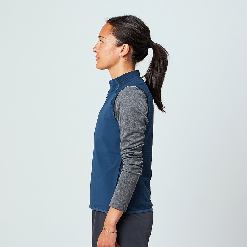 Altra TRAIL WIND VEST Jakker Dame Mørkeblå | AL4928N65