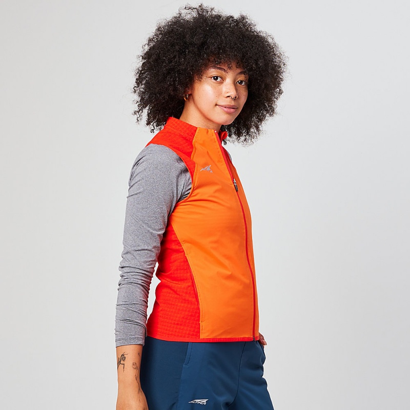 Altra TRAIL WIND VEST Jakker Dame Rød | AL6245M90