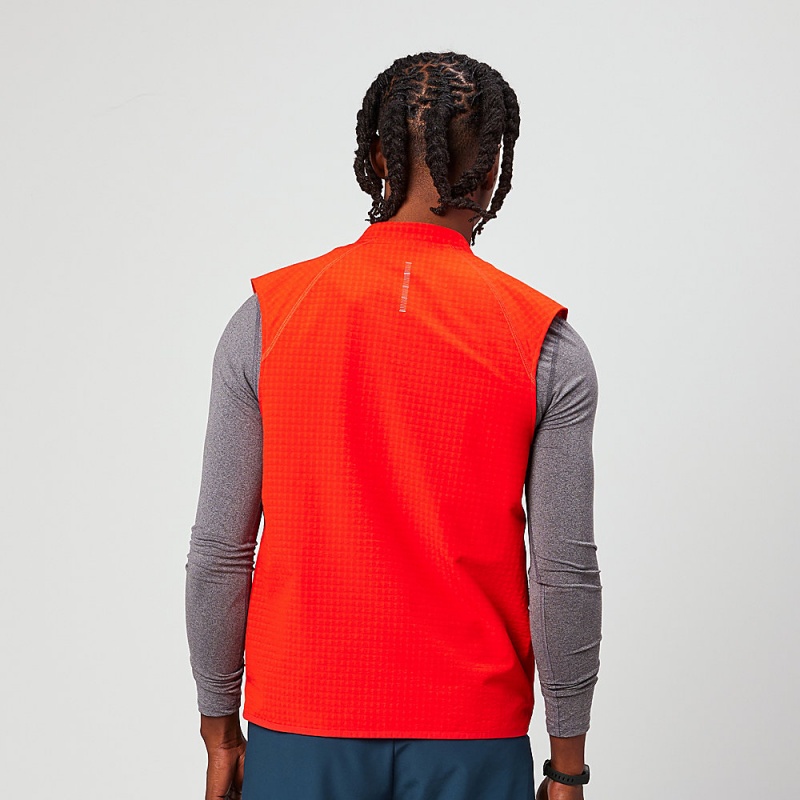 Altra TRAIL WIND VEST Jakker Herre Rød | AL5621R79