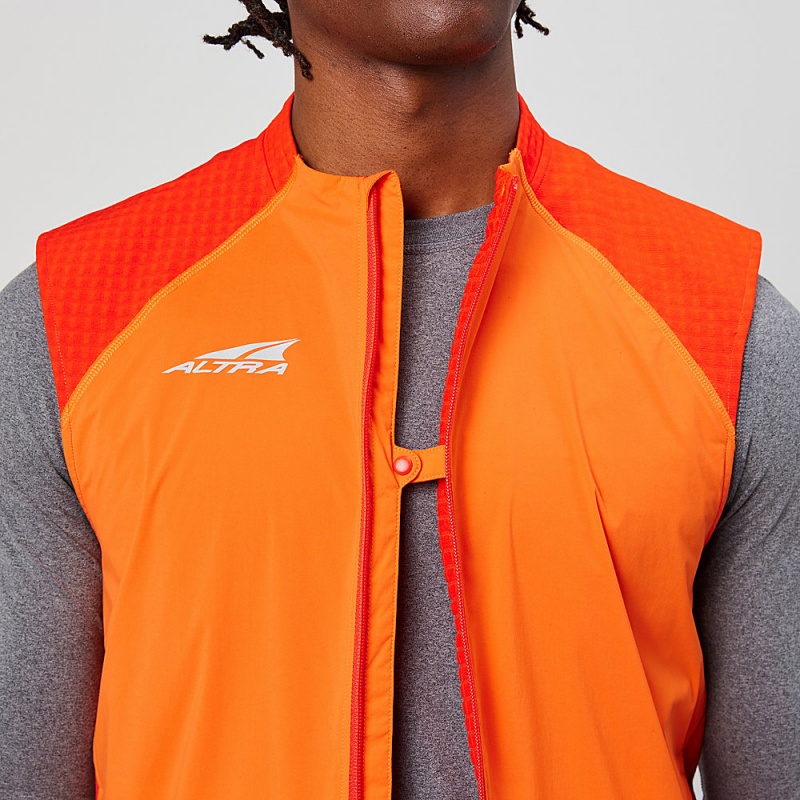 Altra TRAIL WIND VEST Jakker Herre Rød | AL5621R79