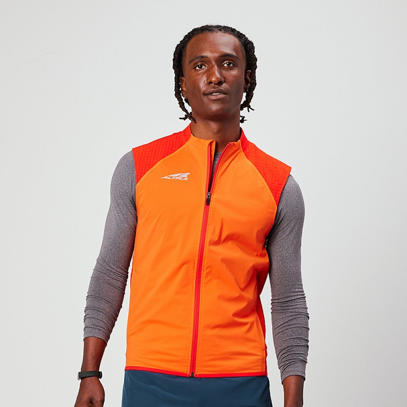 Altra TRAIL WIND VEST Jakker Herre Rød | AL5621R79